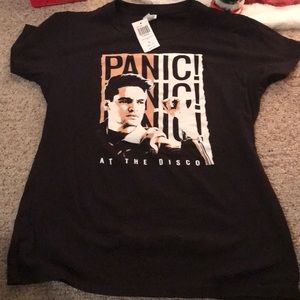 Panic at the Disco short sleeve shirt.